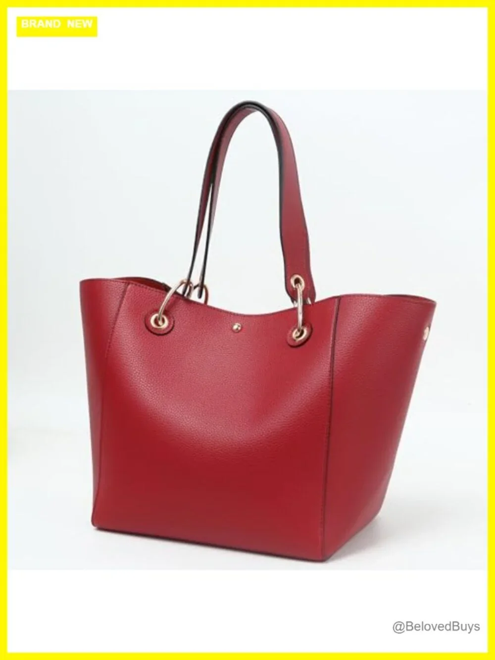 Large Work Tote Bag Designer Handbag with Detachable Shoulder Strap